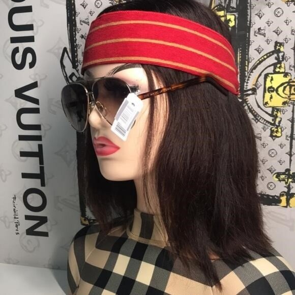 New Authentic Marc Jacobs MARC 522/S Sunglasses – Gold Havana / Brown Gradient - Picture 7 of 13